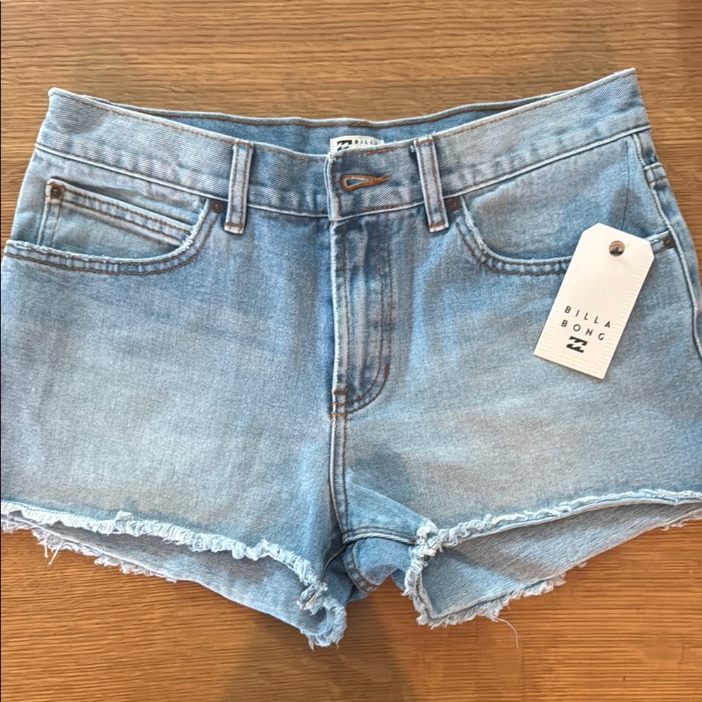 Billabong Women's Blue Denim Shorts